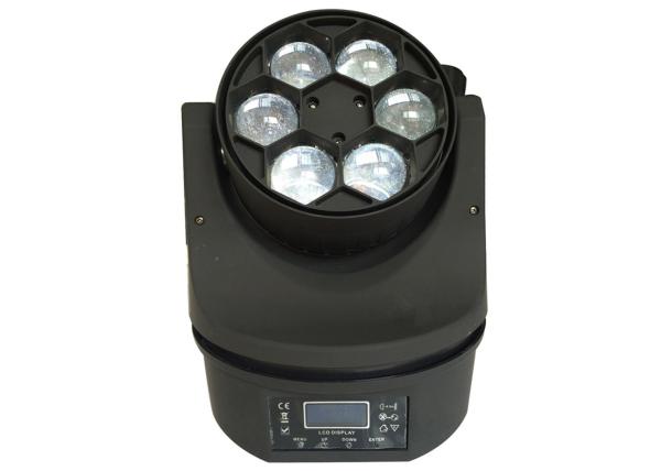 Cheap Professional Show Lighting Mini LED Moving Head , 6x15W RGBW LEDs Mini Bee Eye Beam Light for sale