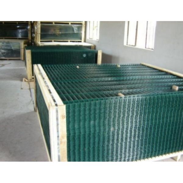 2''× 4'' Rectangle Hole 3D Curved Welded Wire Mesh Fence Weldmesh Fencing Panels