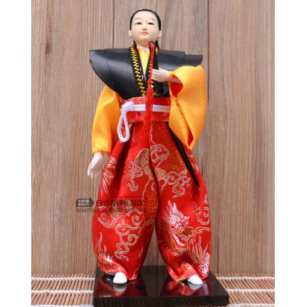 Japanese Samurai Doll, oriental doll