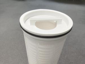 China High Efficiency 1micron PP Pleated High Large Flow Filter Cartridge For Food Water Treatment Chemical on sale