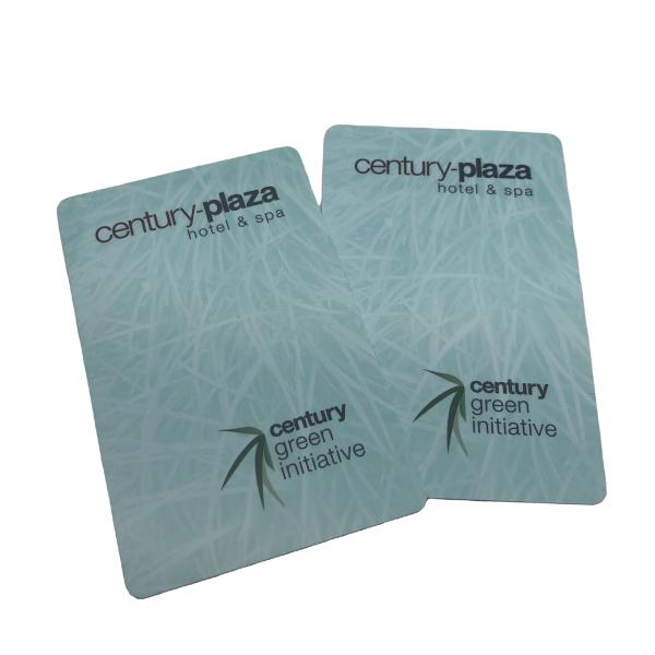 Cheap PVC / PET RFID Hotel Key Cards Blank Smart Key Card For Different Lock System for sale