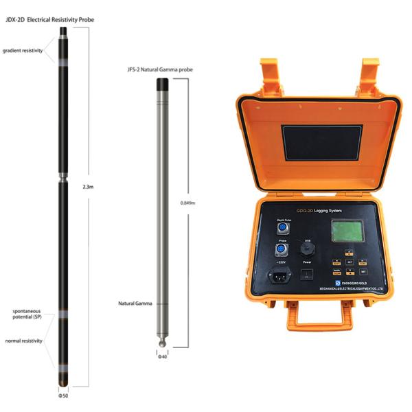 Portable Water Geophysical Well Logging Borehole Logging Equipment