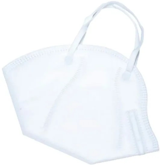 Protective 4 Layers Face Mask KN95 Meltblown Nonwoven Material Soft