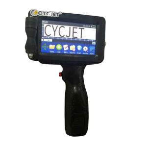 Best Date Code Hand Jet Handheld Inkjet Printer Coding Machine 25.4mm Print Height wholesale
