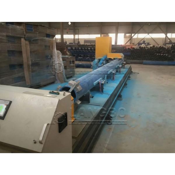 Automatic High Speed Plastic PP PE PVC Pipe Slotting Grooving-Cutting Machine