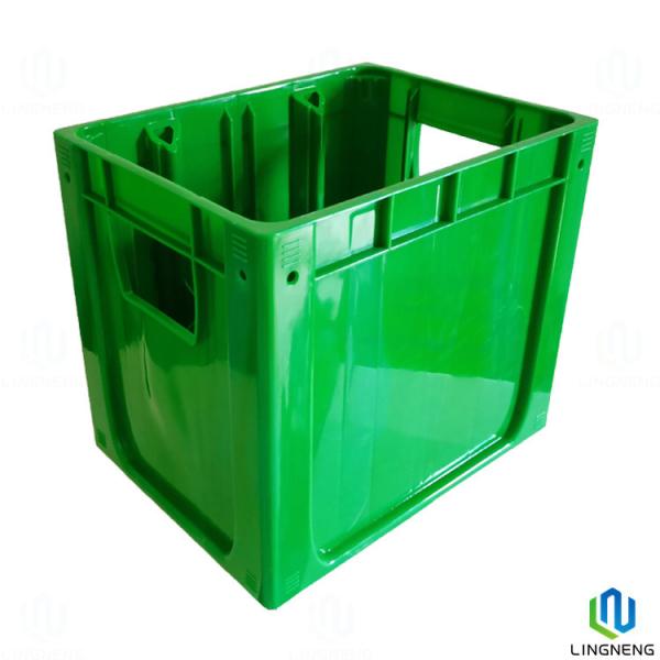 Cheap Collapsible Stackable Storage Crates Plastic Bottle Crates Logo Customized for sale
