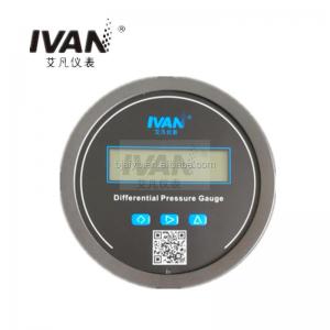 Best 200mbar/20000Pa Digital Differential Pressure Gauge with Alarm and LED Display wholesale