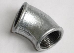 Best Thread 1/2&quot; 45 Elbow GI Grooved End Pipe Fittings For Plumber Works wholesale