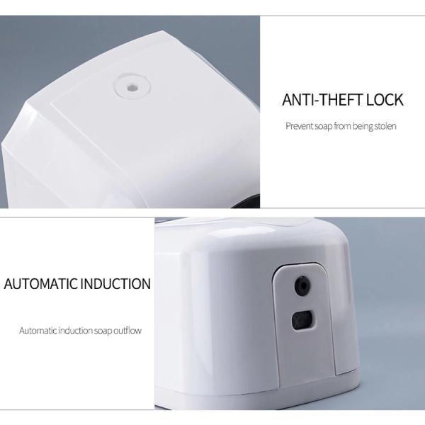 Alcohol Touch Free Soap Dispenser Wall Mounted , Automatic Soap Dispenser Touchless