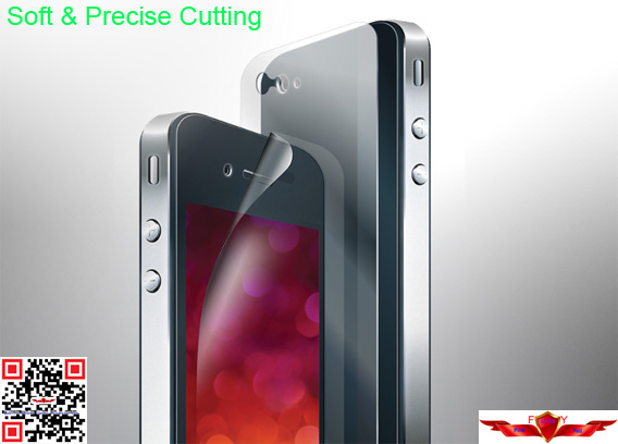 Crystal Deluxe Japan Soft & Precise Cutting Screen Protector For Iphone 5 High Definition