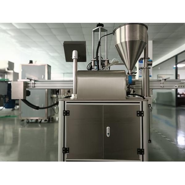 Automatic Piston Type Paste Filling Machine for Cooking Oil or Honey FK-GJS-1 1 Nozzle