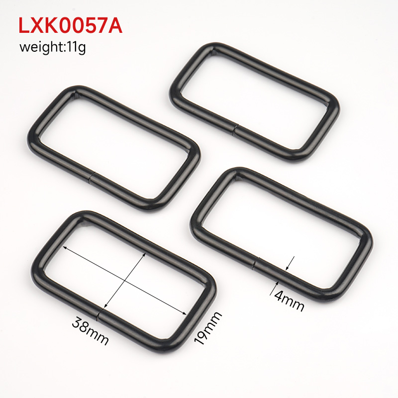 1.5 Inch Bag Buckle for Handbag Webbing Hardware 38mm Rectangle Metal Buckle