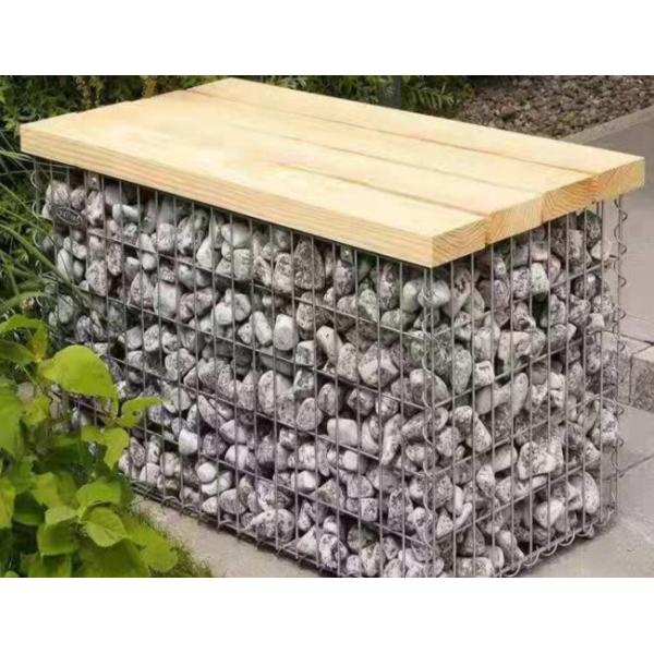 Landscape Wall 2.5-3.7mm Wire Welded Gabion Mesh Gi Welded Mesh 13.5 Gauge