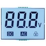 7 Segment LCD Display, 4 Digit 8 Digits 7 Segments LCD, Monochrome Lcd Display,