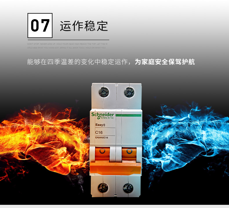 Easy9 Schneider Electric MCB Miniature Circuit Breaker 6~63A, 1P,2P,3P,4P,DPN for Circuit Protection