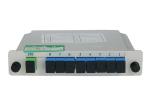 Single Mode Fiber Optic 1x8 PLC Optical Splitter SC G657A1