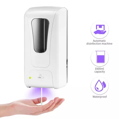 Rechargeable Automatic Touchless Hand Soap Dispenser Sensor Wall Mount Pump Liquid Infrared Soap Dispenser