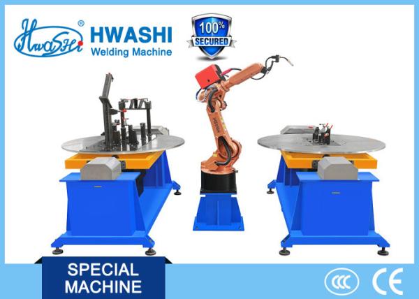 Cheap 6 Axis Bicycle Frame MIG Welding Robot with Automatic Rotating Positioner for sale