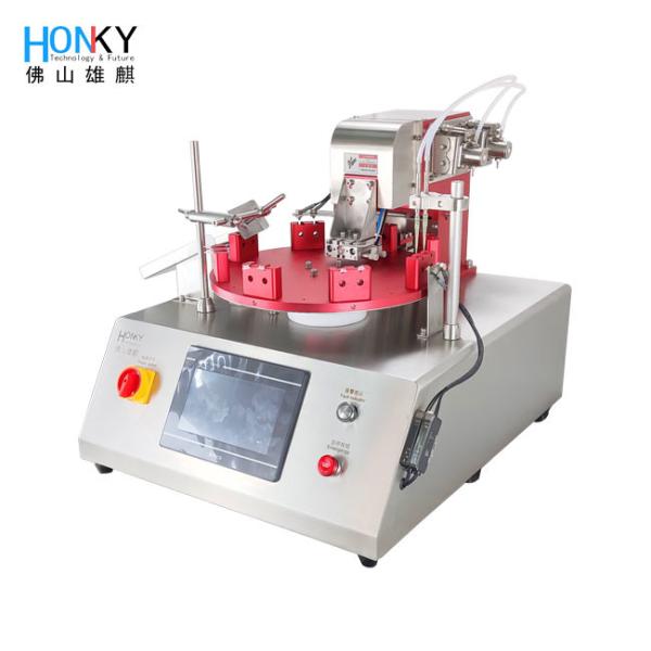Cheap Reagent 0.2ml Liquid Filling And Capping Machine With Double Head for sale