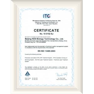 Beijing KES Biology Technology Co., Ltd. Certifications