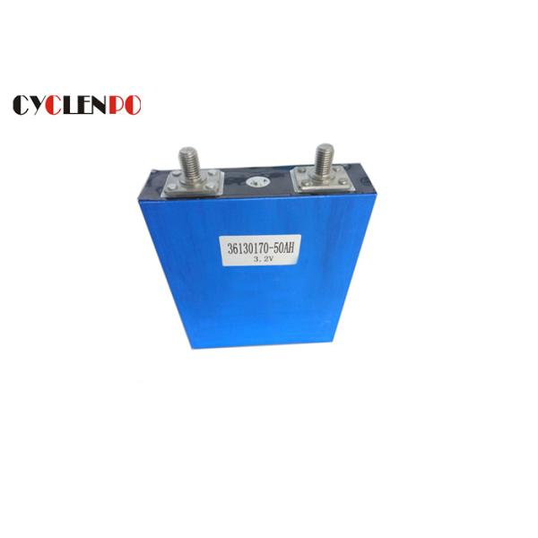 EV Energy Storage Prismatic Lifepo4 Battery Cells 3.2v 50ah Low Internal Resistance