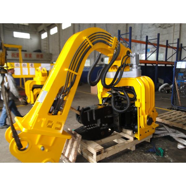 TYSIM VS400 Excavator Hammer Mounted Pile Driver / Pile Driving Hammer 2.15t