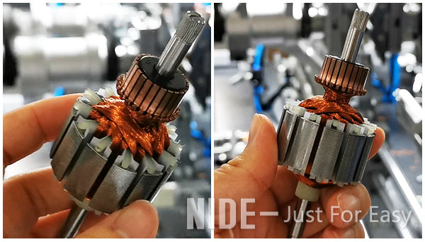 Automatic Electric Motor Armature Winding Machine