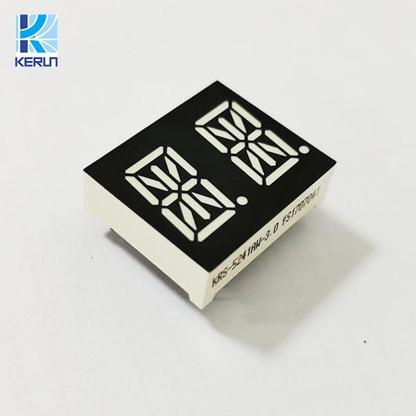 Cheap Common Anode 14 Segment 4 Digit LED Display 25*21mm For Temperature Controller for sale