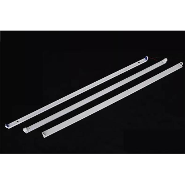 1200mm LED Tube Bracket Anti Rust Coating Double Light Fitting