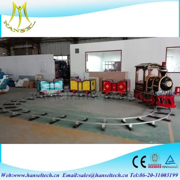 Hansel kids electric amusement train rides kiddie amusement rides train