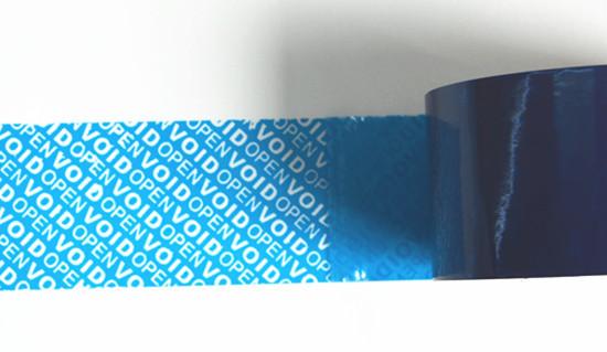 Cheap Total Transfer Tamper Evident Seal Custom Open Void Security Adhesive Tape for sale