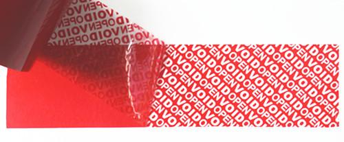 Cheap Stock Security Seal Tape Carton Packing Secure Tape For Protecting Your Goods for sale