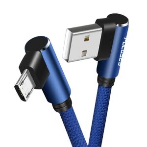 L Shape RoHs Right Angle Charging Cable Android USB Charging Cable