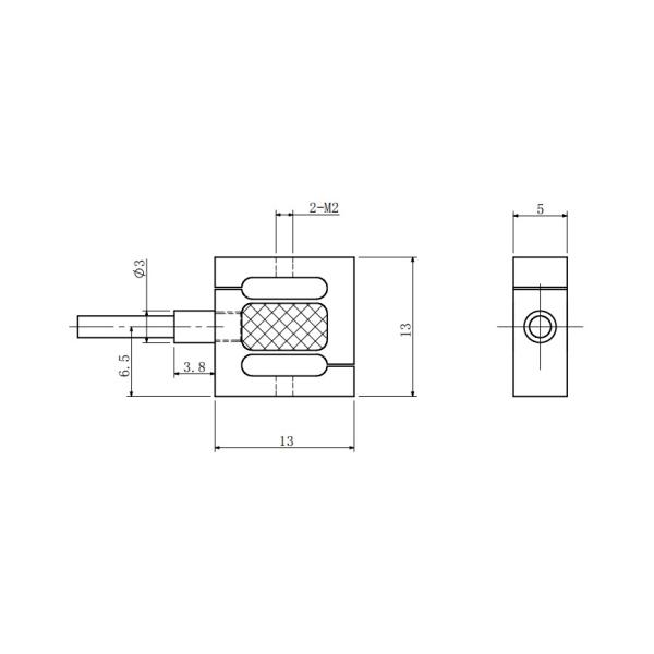 200n S Beam Load Cell Stainless Steel 5n 5v Load Cell