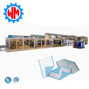 Best Automatic Underpad Making Machinery Fluff Pulp SAP Underpad Manufacturing Machinery wholesale