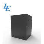 19 Inches RAL9005 6U 9U 12U 15U Black Double Section SPCC Metal Wall Mount