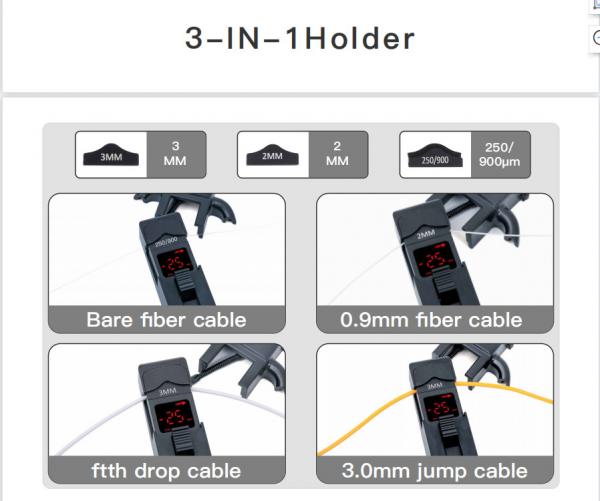 Black Metal Live Optical Fiber Identifier OFI Cable Patch Cord Tester FTTX Tool