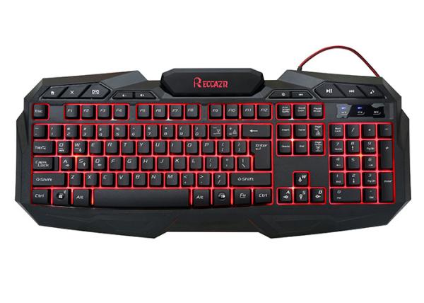 Cheap GK603 Usb Gaming Keyboard , backlit multimedia 104 Key Keyboard anti ghosting for sale