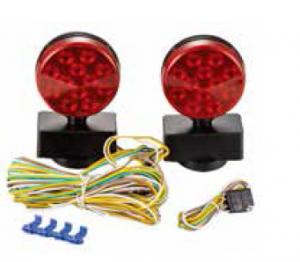 Best Red Color 8lb Magnetic Base LED Trailer Tail Lights DOT Certified wholesale