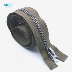 Best 5# black nickel zipper with fine teeth Two-way separator zipper Metal zipper wholesale