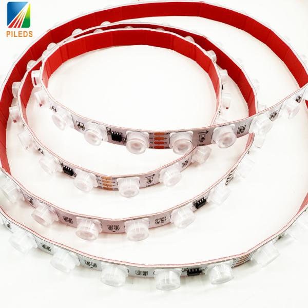 SPI Smart Strip Light DC24V SMD5050 RGB USB Flexible LED Wall Washer 48LEDs/m IP20 IP67 Lens Series Addressable DMX New Version
