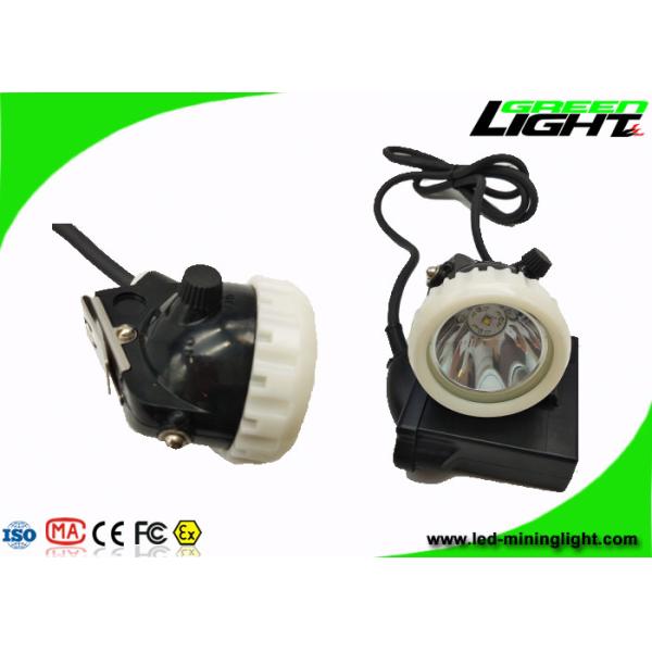 Rechargeable Coal Miner Hard Hat Light 10000lux High Beam 22hrs IP67 Waterproof