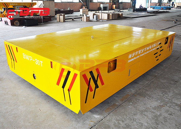 30 Ton Flat Bed Pipe Handling Trackless Transfer Cart