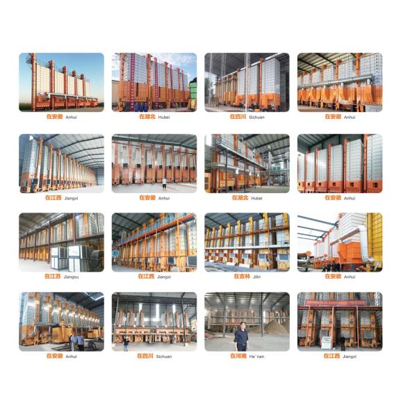 7.87kw Automatic Grain Drying Machine 10Ton/Batch 2300-10000 KG Loading Capacity