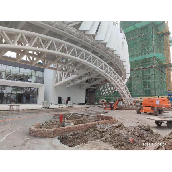 Elegant Appearance Architectural Structural Steel Fabrication And Construction Solution