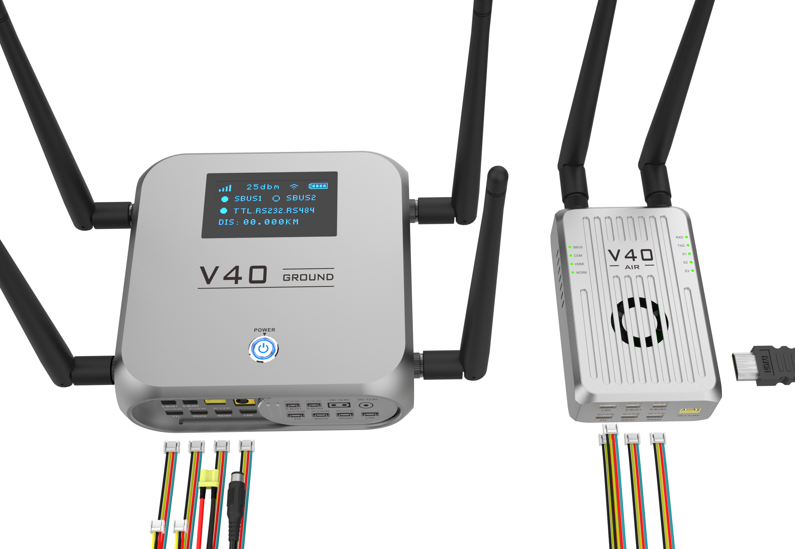 V40 Multi Function Video Data Link Remote Control Digital Data Link