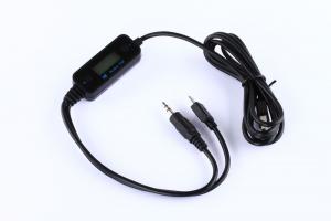 China In-car FM Audio Transmitter handsfree 3.5mm FM Transmitter Audio Adapter Car Kit on sale