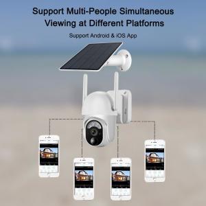Best 360 Degree Rotational 4G Simcard PTZ CCTV Camera 4MP Solar Outdoor Camera wholesale