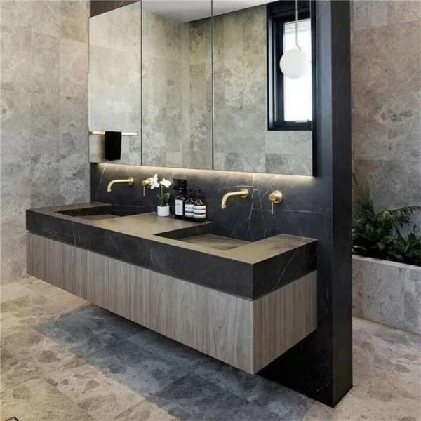 Cheap Single Sink Vanity Mirror Solid Wood Bathroom Vanity OEM ODM for sale