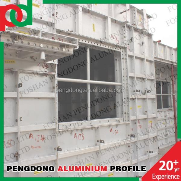 6061-T6 Aluminium Formwork System with tie bar